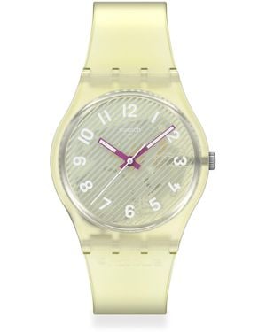 Swatch Essentials Analogue Quartz Watch - Metallic
