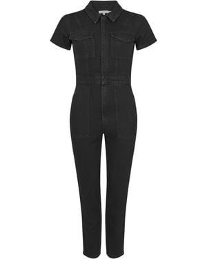 GOOD AMERICAN Fit For Success Jumpsuit - Black