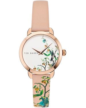 Ted Baker Fleure Quartz Analogue Quartz Watch - Metallic