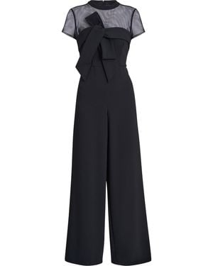 Gina Bacconi Charlene Structured Jumpsuit - Blue