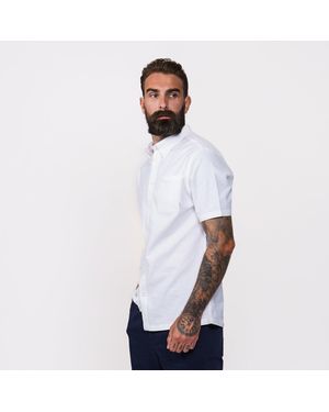 Firetrap Classic Oxford Short Sleeve Shirt - Blue