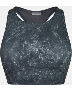 Usa Pro Pro Core Racer Back Sports Bra Ladies - Grey