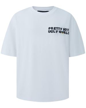 PRETTY BOY UGLY WORLD The Regular Fit T-Shirt - White