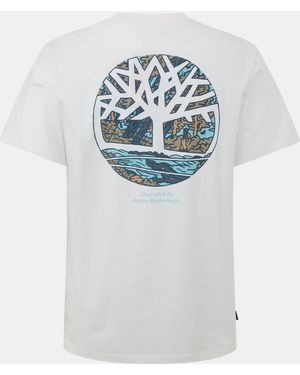 Timberland Logo Graphic T-Shirt - Grey