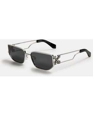 Off-White c/o Virgil Abloh Allen Rectangle Sunglasses - Grey