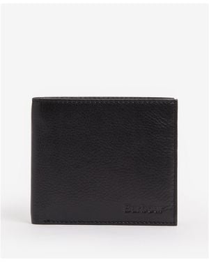 Barbour Colwell Billfold Wallet - Black