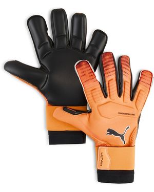 PUMA Ultra Ultimate Hybrid Adults Goalkeeper Gloves - Orange