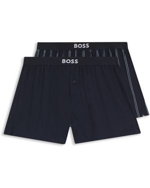 BOSS 2 Pack Boxers - Blue