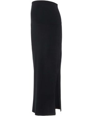 Mama.licious Maternity Maxi Skirt - Black