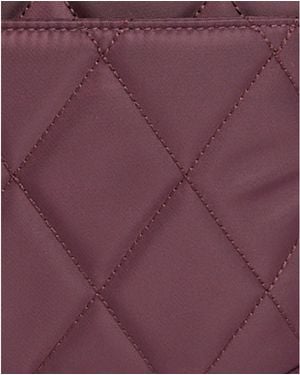 Barbour Quilted Crossbody Bag - Purple