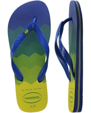 Havaianas Brasil Fresh Flip Flops - Blue