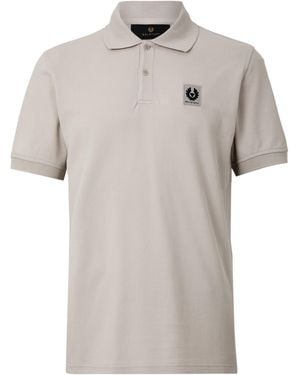 Belstaff Cotton Pique Polo - Grey