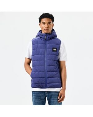 Weekend Offender Toronto Padded Gilet - Blue
