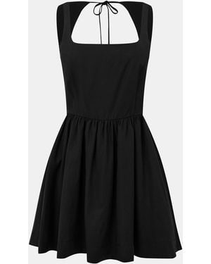 Jack Wills Skater Mini Dress - Black