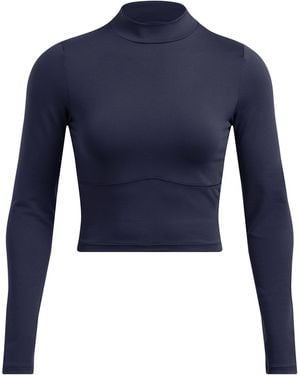 Under Armour Meridian Long-Sleeve Performance Gym Top - Blue