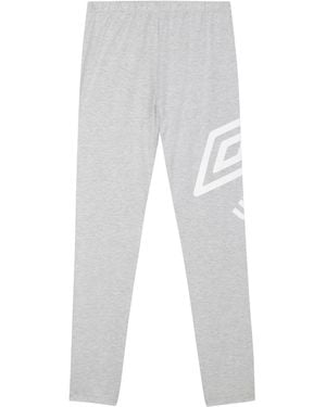 Umbro Logo Leggings - Grey