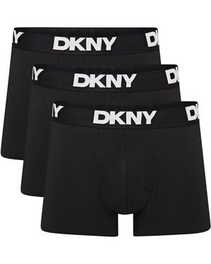 DKNY 3 Pack Trunks - Black