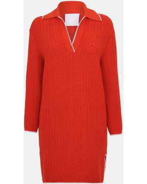 Givenchy 4G Polo Dress - Red
