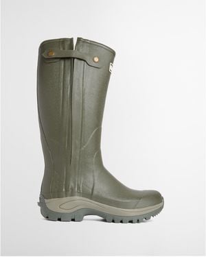 Barbour Teesdale Tall Wellingtons - Green