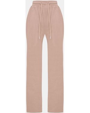 I Saw It First Ribbed Wide Leg - Pink