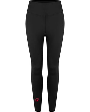 Red Run Sculpted Leggings - Black