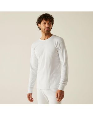 Regatta Long Sleeve Thermal Vest - White