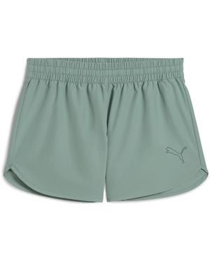 PUMA W Mass Merchants Woven Short Tracksuit - Green