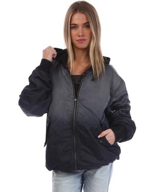 DIESEL J-Common Bomber Jacket - Blue