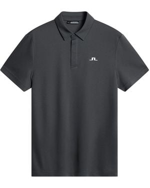 J.Lindeberg Short Sleeve Performance Polo Shirt - Black