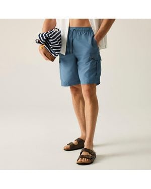 Regatta Blanmont Quick-Drying Swim Shorts - Blue