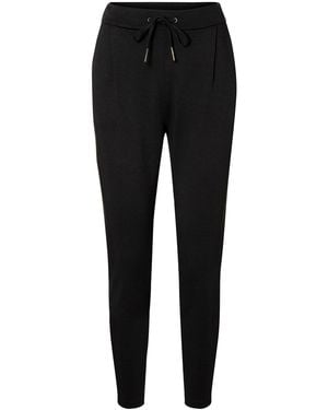 Vero Moda Vmeva Cuffed Trousers - Black