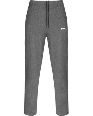 Slazenger 1881 Jersey Jogging Bottoms - Grey