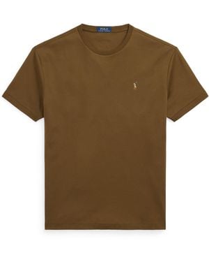 Polo Ralph Lauren Regular Fit Pima T-Shirt - Brown
