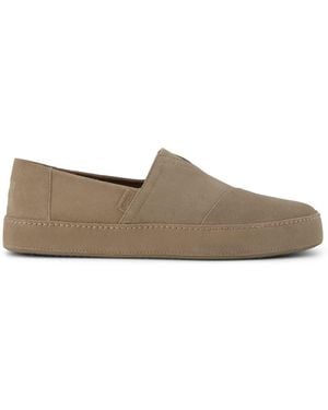 TOMS Alpargata Prm Suede Espadrilles - Grey