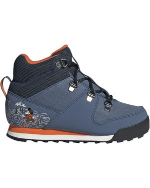 adidas Adults Terrex Snowpitch Disney K Walking Shoes - Blue