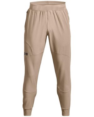 Under Armour S Unstoppable Jogging Trousers Brown Xxl - Natural