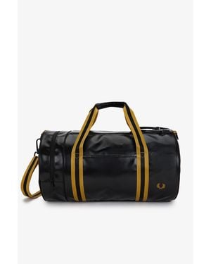 Fred Perry Classic Barrel Bag - Black
