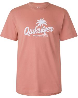 Quiksilver T-Shirt - Pink