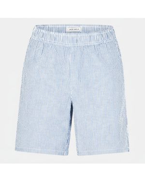 Jack Wills Stripe Shorts - Blue