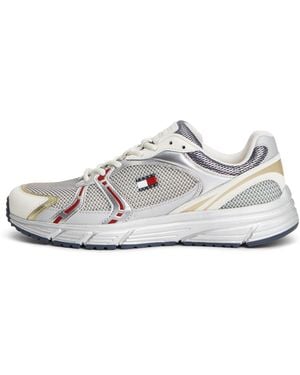 Tommy Hilfiger Modern Lace-Up Runners - White