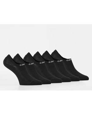 Calvin Klein Invisible Trainer Socks - Black