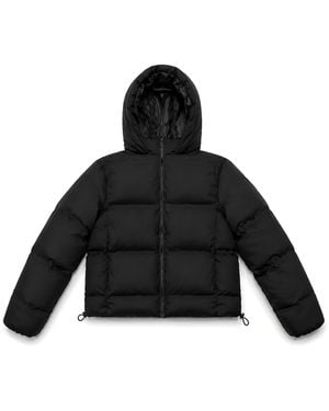Firetrap Ladies Bubble Jacket - Black