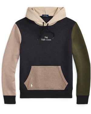 Polo Ralph Lauren Colourblock Double Knit Hoodie - Multicolour