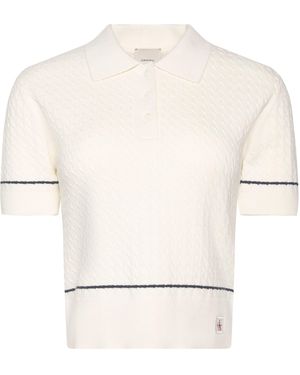 Calvin Klein Short Sleeve Polo Shirt - White