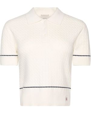 Calvin Klein Short Sleeve Polo Shirt - White