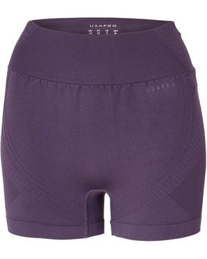 Usa Pro Usap Seamless 3 Inch Shorts - Purple