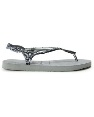 Havaianas Luna Premium Ii Flip Flops - Grey