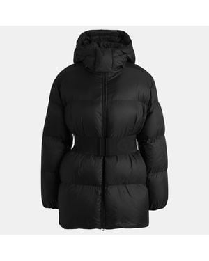 HUGO Falentina Quilted Short Puffer Jacket - Black