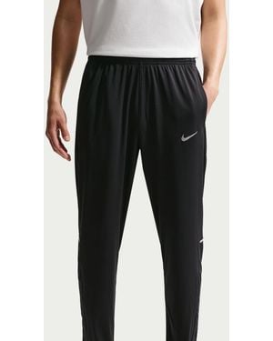 Nike Miler Knitted Performance Tracksuit Bottom - Black