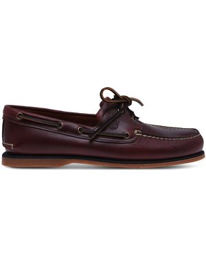 Timberland Classic Boat Shoes - Red